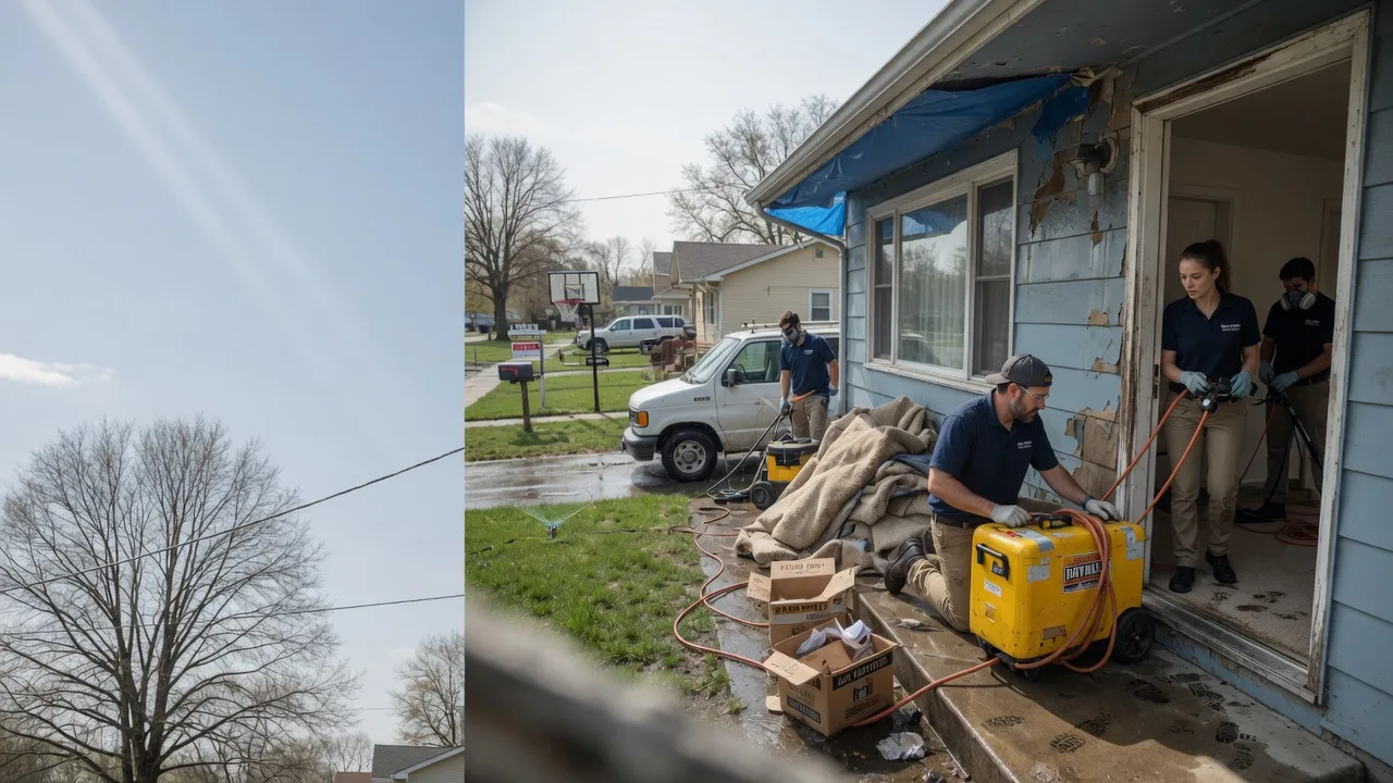 Basement Flood Cleanup in Balsam Lake, WI near me